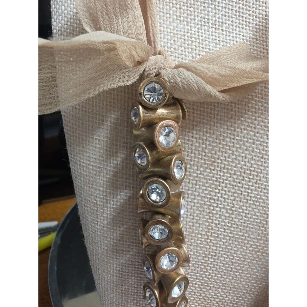 J.Crew Rhinestone Statement Necklace - Picture 2 of 5